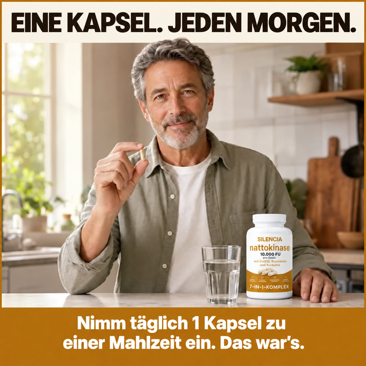 Nattokinase 10.000 · Bringen Sie Schwung in Ihr Liebesleben, spürbare Ergebnisse bereits nach 7 Tagen