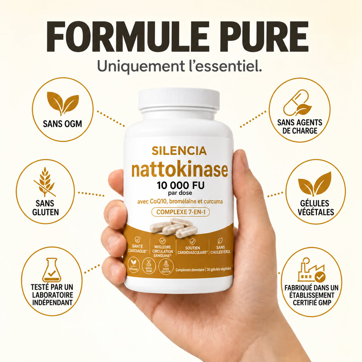 Nattokinase 10.000 · Bringen Sie Schwung in Ihr Liebesleben, spürbare Ergebnisse bereits nach 7 Tagen